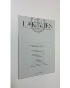 käytetty kirja Lakimies 3/2011