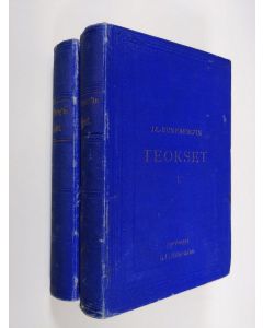Kirjailijan Johan Ludvig Runeberg käytetty kirja Teokset 1-2
