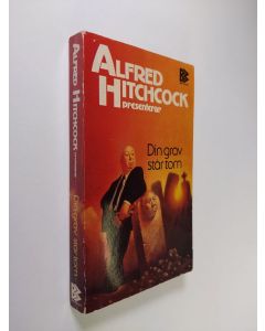 Kirjailijan Alfred Hitchcock käytetty kirja Din grav står tom