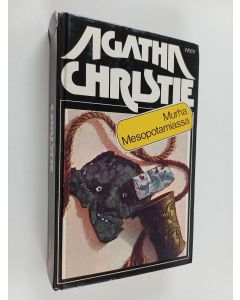 Kirjailijan Agatha Christie k&auml;ytetty kirja Murha Mesopotamiassa