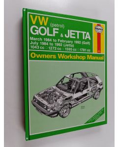 Kirjailijan I. M. Coomber käytetty kirja VW (Petrol) Golf & Jetta - Owners Workshop Manual