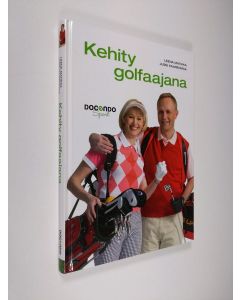 Kirjailijan Leena Matikka käytetty kirja Kehity golfaajana + DVD (signeerattu)