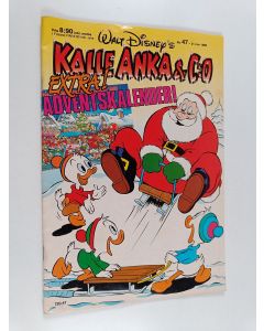 Kirjailijan Walt Disney käytetty teos Kalle Anka & C:o N:r 47/1988