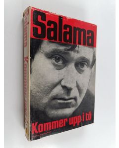 Kirjailijan Hannu Salama käytetty kirja Kommer upp i tö