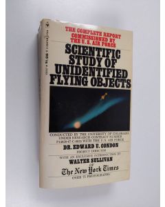 Kirjailijan Edward Uhler Condon käytetty kirja Scientific Study of Unidentified Flying Objects