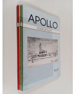 käytetty teos Apollo Postikorttilehti vuosikerta 1993 (n:o 1-4)