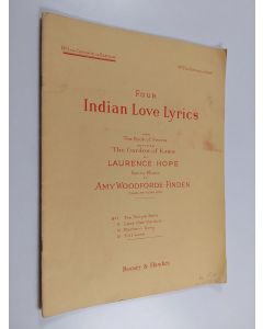 Kirjailijan Amy Woodforde-Finden käytetty teos Four Indian love lyrics