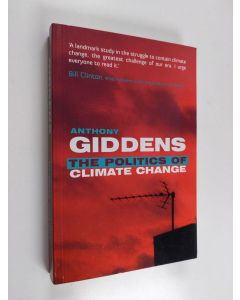 Kirjailijan Anthony Giddens käytetty kirja The politics of climate change