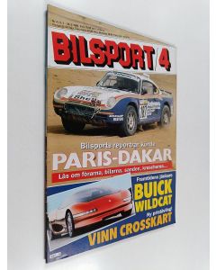 käytetty teos Bilsport Nr. 4/1986