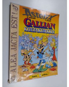 Kirjailijan Rene Goscinny käytetty kirja Gallian kultakurkku - Asterix pelikirja 2