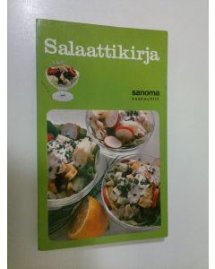 Kirjailijan Me naiset -lehden salaattikilpailuun lähetetyistä vastauksista toim. Seija ym. Mikkonen käytetty kirja Salaattikirja