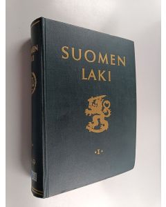 käytetty kirja Suomen laki 1969 : osa 1