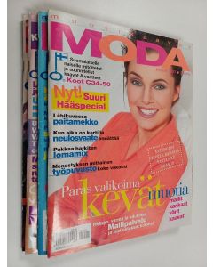 käytetty teos Moda vuosikerta 1997 (1-4) (+kaavat)