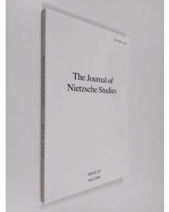 käytetty kirja The Journal of Nietzsche studies - issue 20, Fall 2000