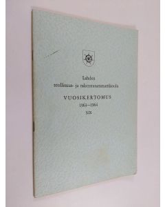 käytetty teos Lahden teollisuus- ja rakennusammattikoulu : vuosikertomus 1963-1964, 14