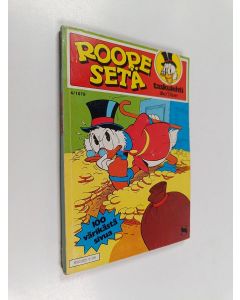 Kirjailijan Walt Disney käytetty kirja Roope-setä 4/1979