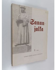 käytetty kirja Sananjalka 7, 1965 : Suomen kielen seuran vuosikirja