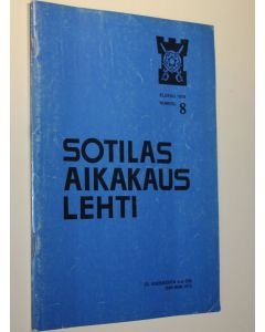 käytetty teos Sotilasaikakauslehti 8/1978 : Upseeriliiton julkaisu