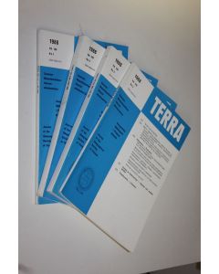 käytetty kirja Terra 1988 n:o 1-4 (vol 100) : Suomen maantieteellisen seuran aikakauskirja