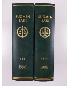käytetty kirja Suomen Laki 1996 1-2