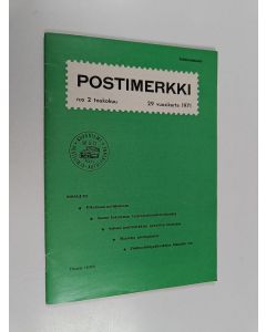 käytetty teos Postimerkki 2/1971