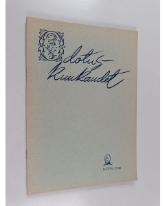 Kirjailijan Laimi Leidenius käytetty teos Odotuskuukaudet