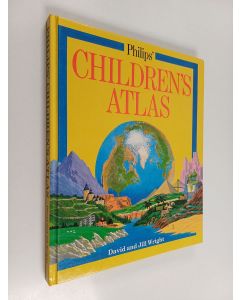 Kirjailijan David Wright käytetty kirja Philip's children's atlas