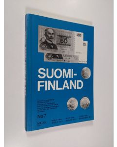 Kirjailijan Erkki Borg käytetty kirja Suomi - Finland : hinnasto ja taustatietoja Suomen rahoista No 7 : Rahat 1864-, setelit 1811-