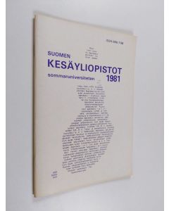 käytetty teos Suomen kesäyliopistot 1981