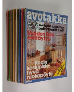 käytetty kirja Avotakka vuosikerta 1979 (1-12)