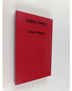 Kirjailijan Erich Fried käytetty kirja Love Poems