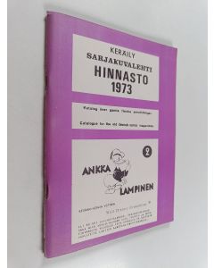 käytetty teos Keräily: Sarjakuvalehtihinnasto 1973