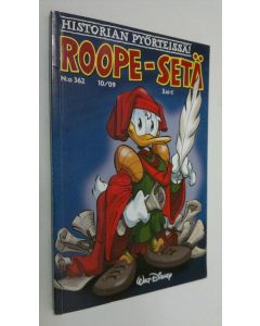 Kirjailijan Walt Disney käytetty kirja Roope-setä ro 362 10/2009 (ERINOMAINEN)