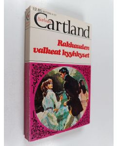 Kirjailijan Barbara Cartland & Jorma Sinivalo käytetty kirja Rakkauden valkeat kyyhkyset