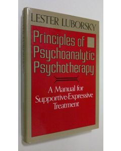 Kirjailijan Lester Luborsky käytetty kirja Principles of psychoanalytic psychotherapy : a manual for supportive expressive treatment