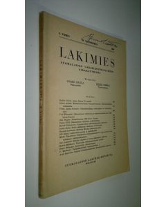 käytetty kirja Lakimies 1964 nro 6