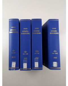 käytetty kirja Suomen säädöskokoelma 2012 1-4