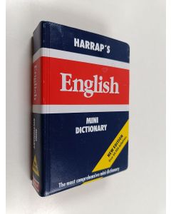 käytetty kirja Harrap's English mini dictionary