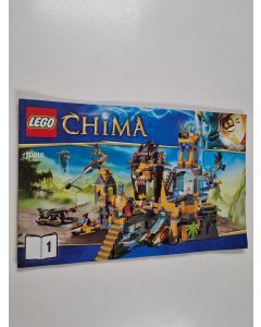 käytetty teos Lego Chima 70010 (ohjekirja)