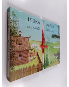 Kirjailijan Sergei Prokofjev käytetty kirja Pekka ja susi (näyttämökirja)