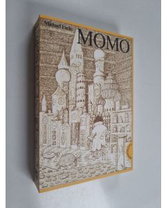 Kirjailijan Michael Ende käytetty kirja Momo oder die seltsame Geschichte von den Zeit-Dieben und von dem Kind, das den Menschen die gestohlene Zeit zurückbrachte