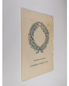 Kirjailijan Zachris Schalin käytetty kirja Etsitkö totuutta