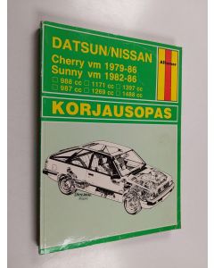 Kirjailijan Ian Coomber käytetty kirja Datsun/Nissan Cherry ja Sunny : korjausopas - Cherry vm, 1979-86, Sunny 1982-86