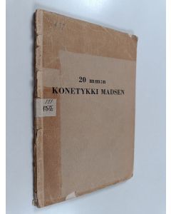 käytetty kirja 20 mm:n konetykki Madsen