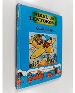 Kirjailijan Enid Blyton käytetty kirja Niksu ja lentokone