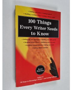 Kirjailijan Scott Edelstein käytetty kirja 100 Things Every Writer Needs to Know