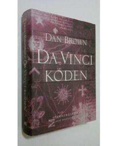 Kirjailijan Dan Brown käytetty kirja Da Vinci Koden