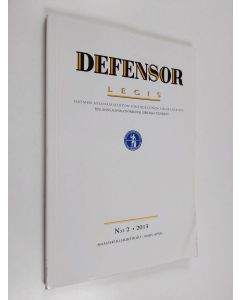 käytetty kirja Defensor legis 2/2013