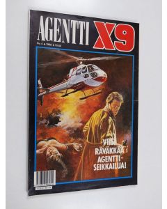 käytetty kirja Agentti X9 4/1988