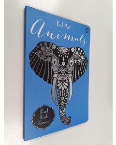 Kirjailijan Autumn Internal käytetty kirja Foil Art - Animals